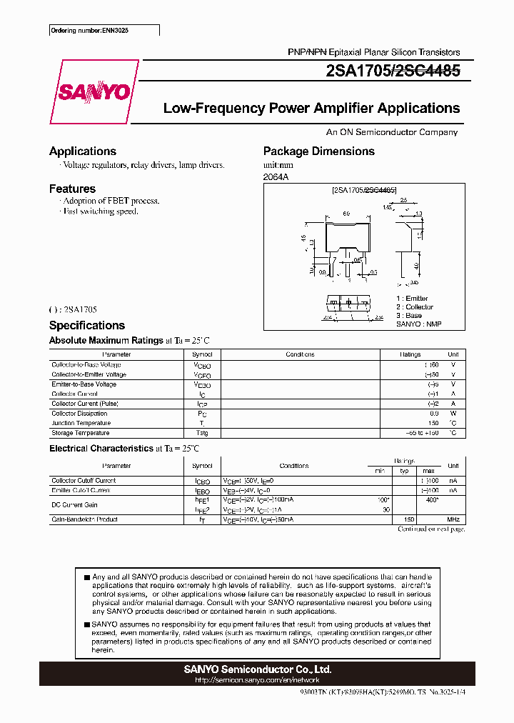 2SA1705_4682186.PDF Datasheet