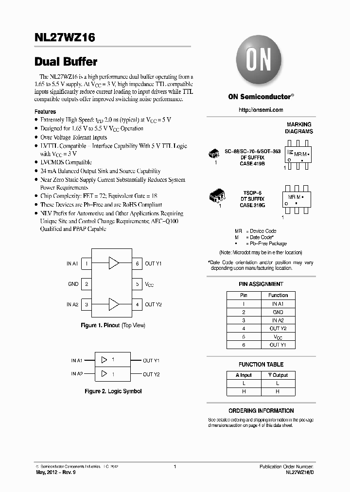 NLV27WZ16DFT2G_4682851.PDF Datasheet