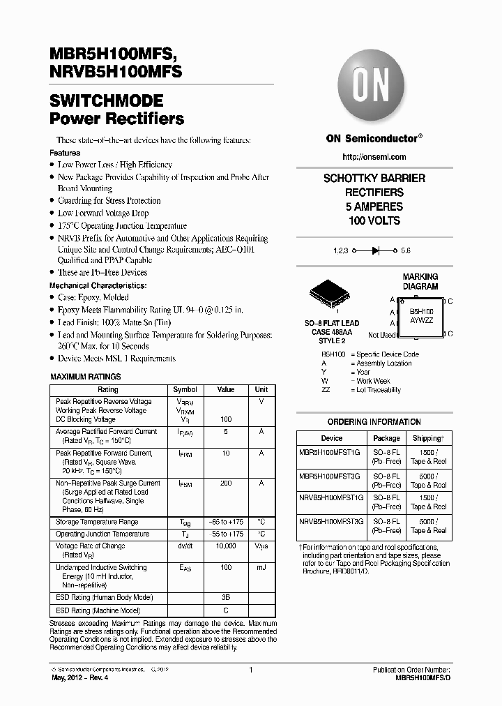 NRVB5H100MFST3G_4683096.PDF Datasheet