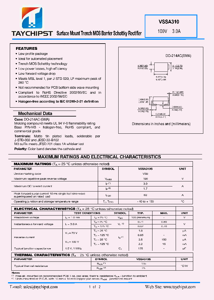 VSSA310_4683381.PDF Datasheet