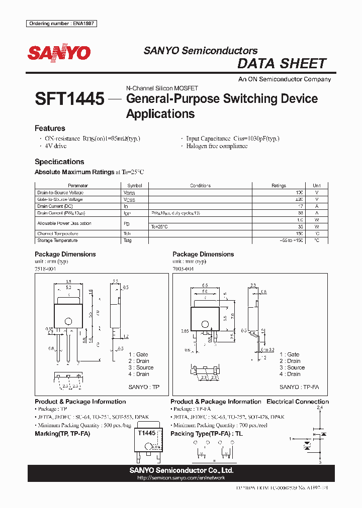 SFT1445_4683651.PDF Datasheet