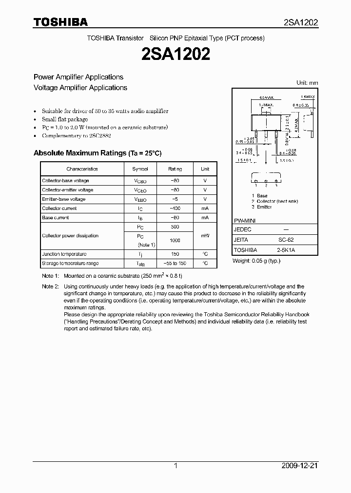 2SA120209_4684093.PDF Datasheet