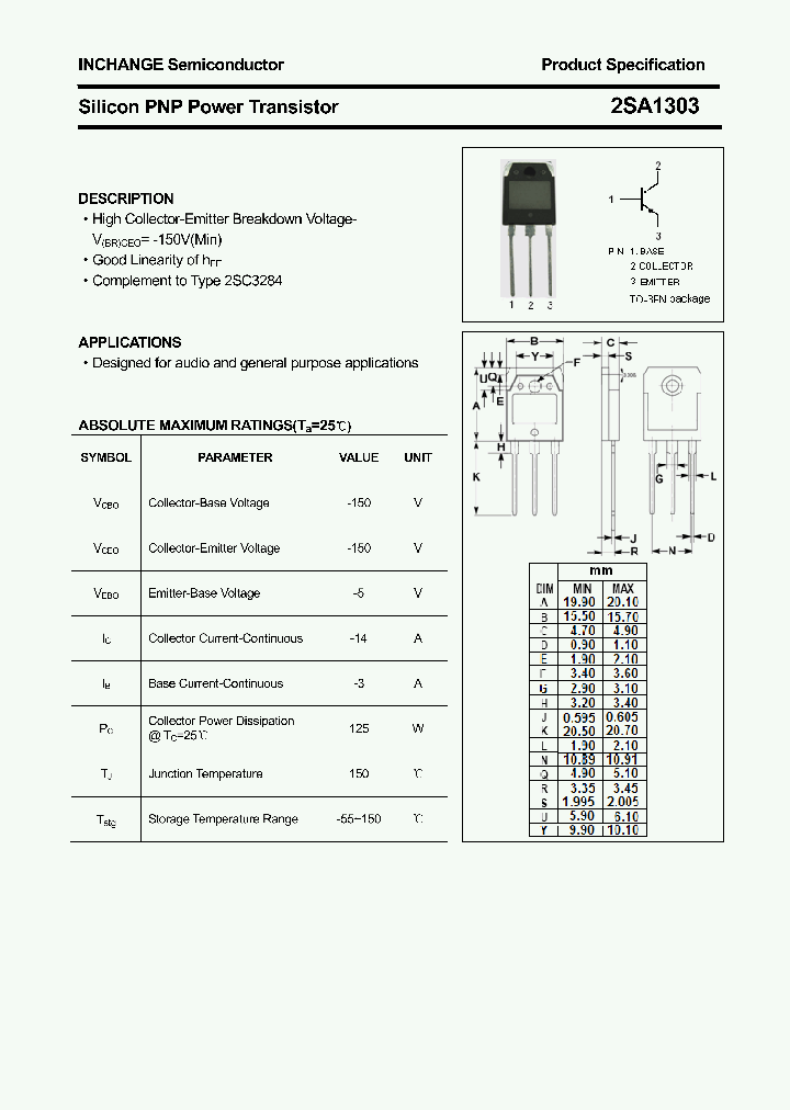 2SA1303_4684151.PDF Datasheet
