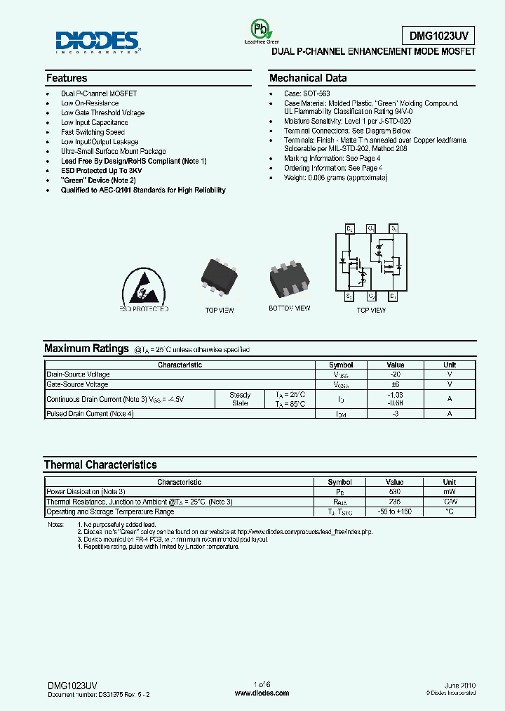 DMG1023UV_4685194.PDF Datasheet
