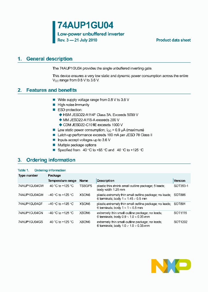 74AUP1GU04GF_4686420.PDF Datasheet