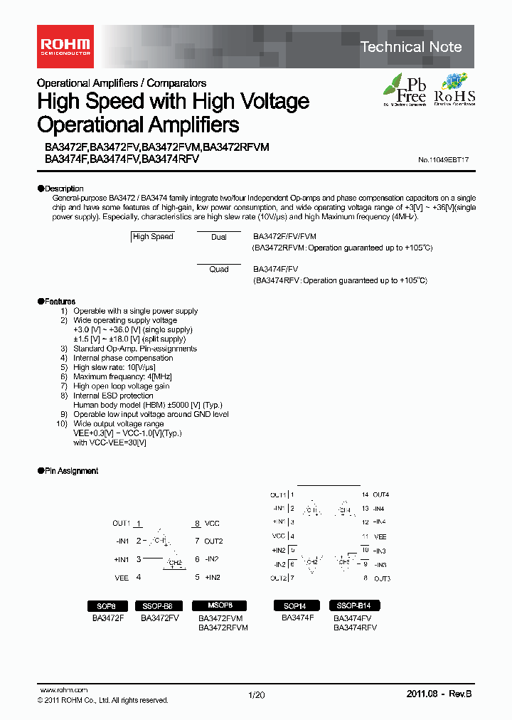 BA3472RFVM_4687649.PDF Datasheet