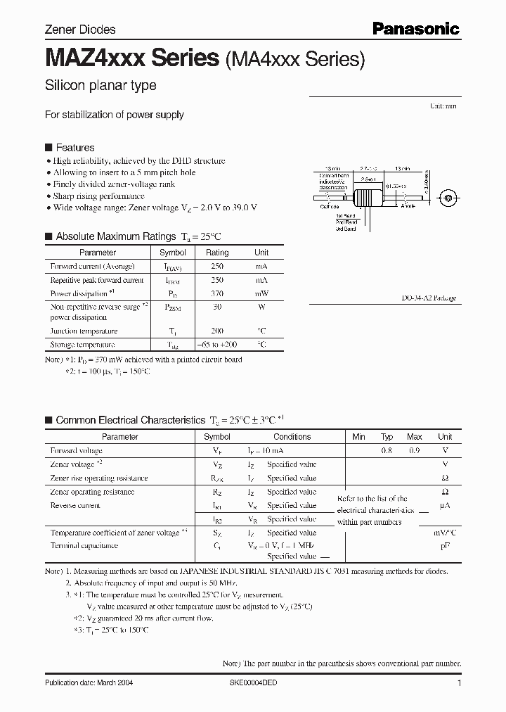 MAZ4110_4686209.PDF Datasheet