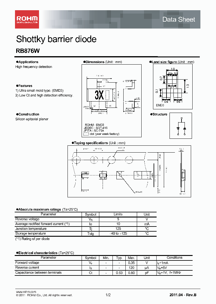 RB876W_4688330.PDF Datasheet
