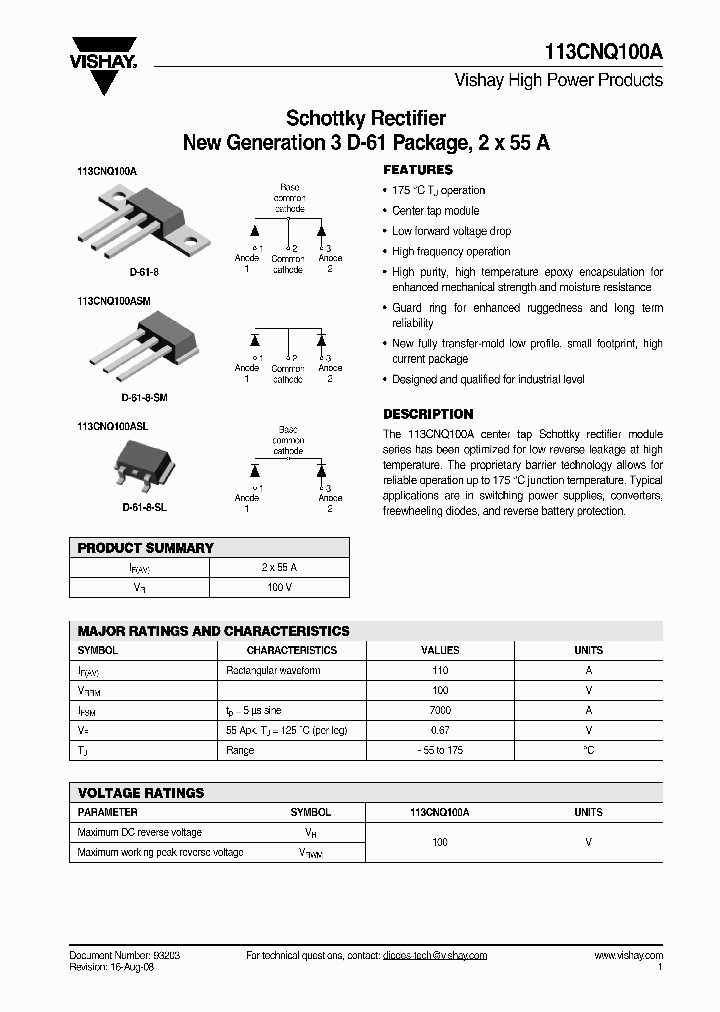 113CNQ100A_4690993.PDF Datasheet