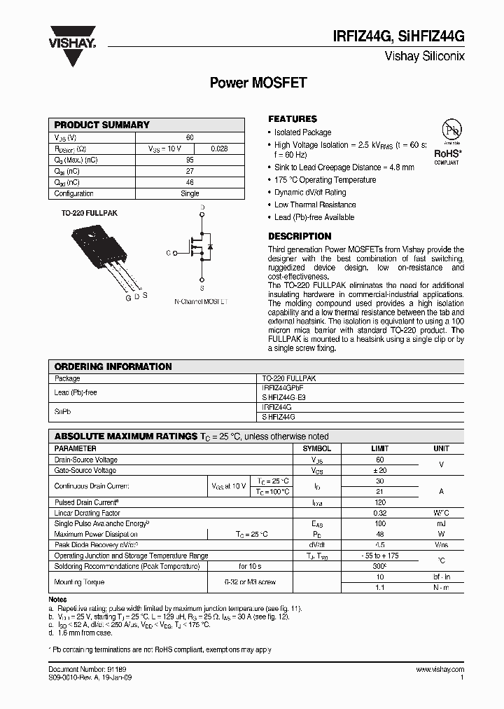 IRFIZ44G09_4691701.PDF Datasheet