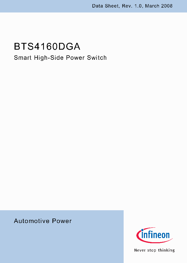 BTS4160DGA_4692397.PDF Datasheet