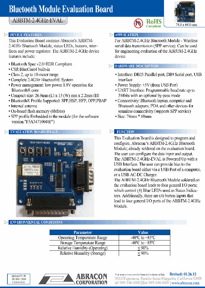 ABBTM-24GHZ-EVAL_4693503.PDF Datasheet