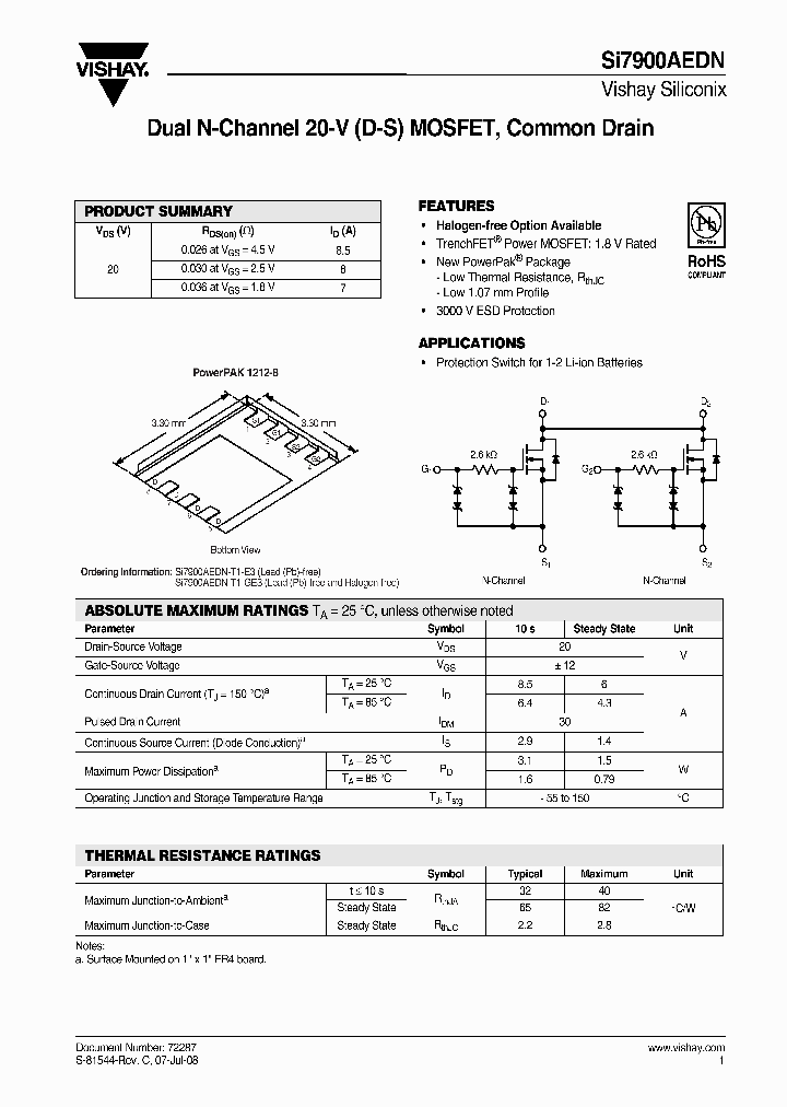 SI7900AEDN08_4694185.PDF Datasheet