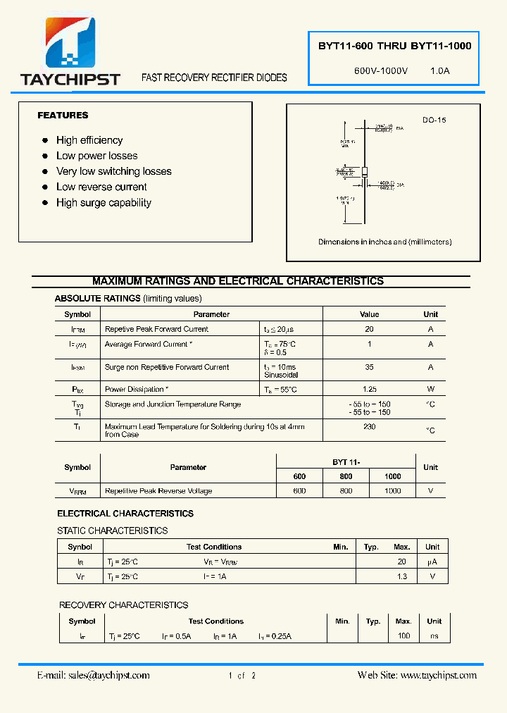 BYT11-1000_4694212.PDF Datasheet