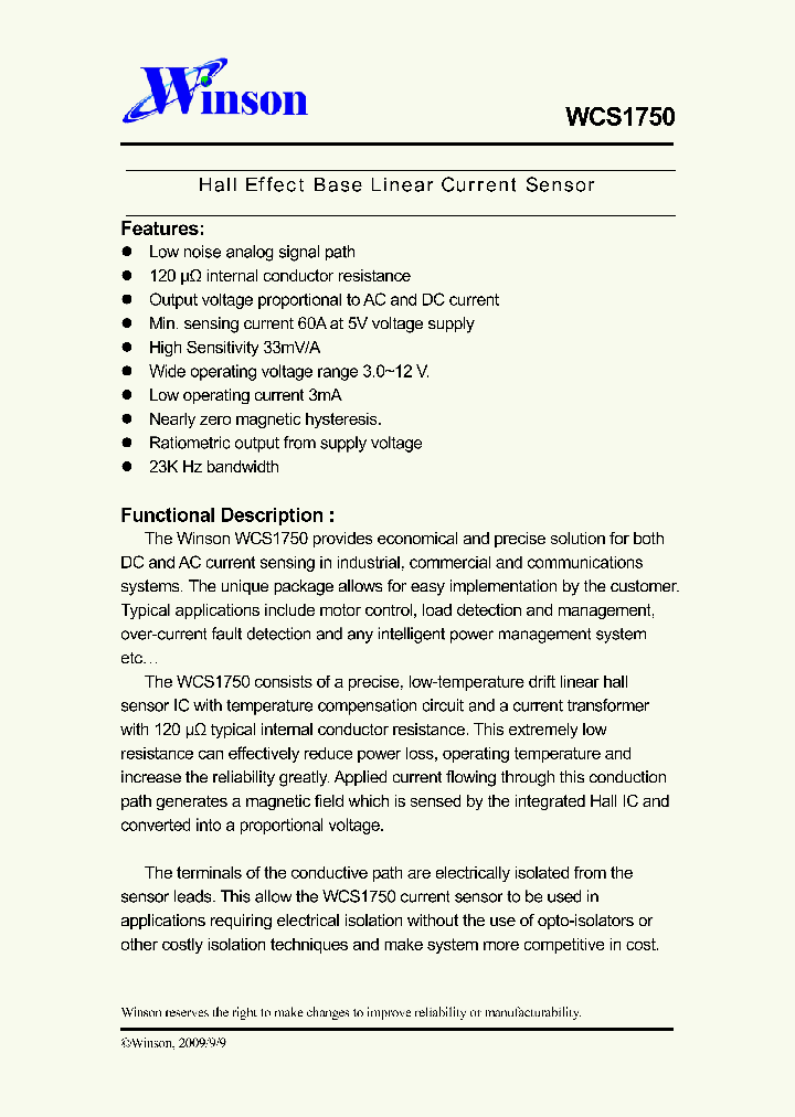 WCS1750_4693889.PDF Datasheet