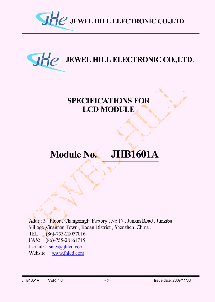 JHB1601A_4694987.PDF Datasheet