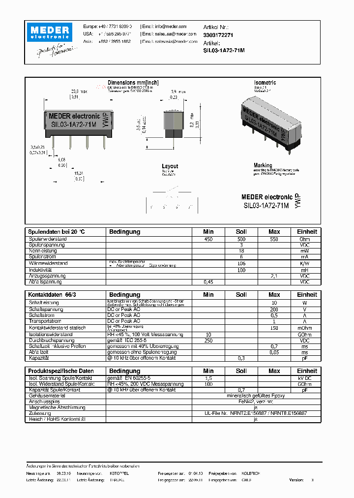 SIL03-1A72-71MDE_4695234.PDF Datasheet