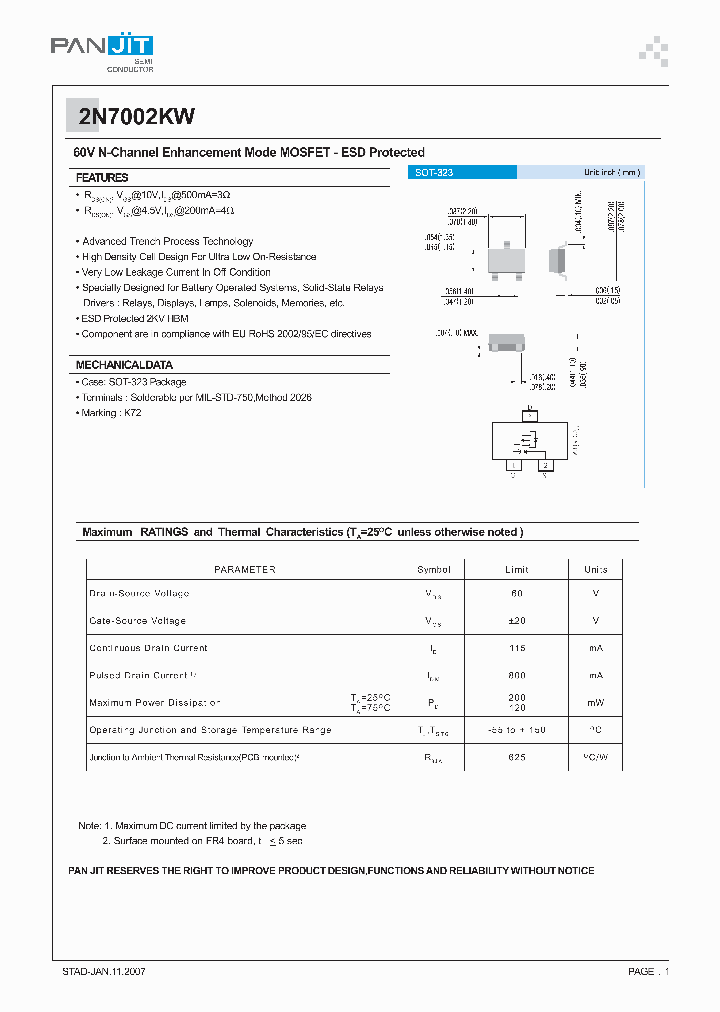 2N7002KW_4694683.PDF Datasheet
