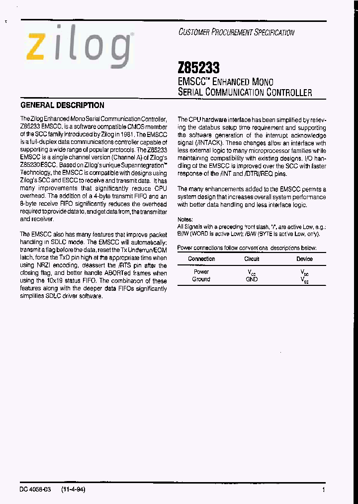 Z8523316FSG_4699018.PDF Datasheet