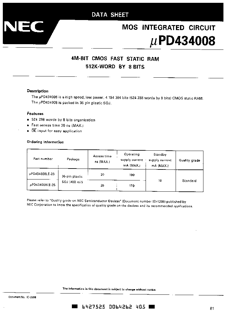 UPD434008LE-20_4699881.PDF Datasheet