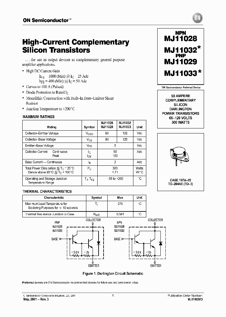 MJ11028-D_4700305.PDF Datasheet