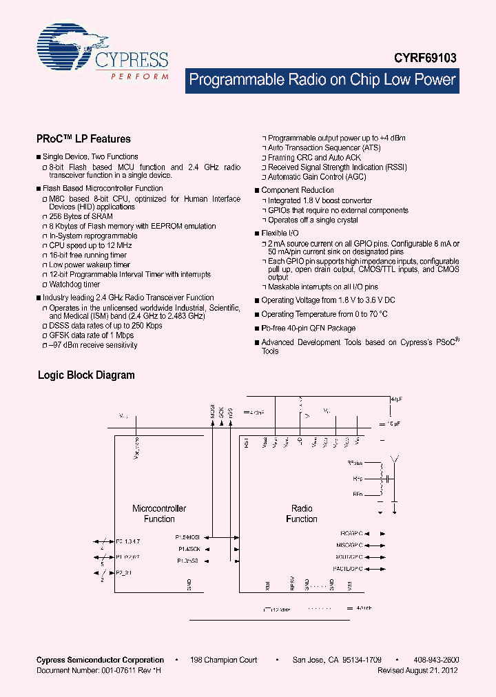 CYRF6910312_4700529.PDF Datasheet