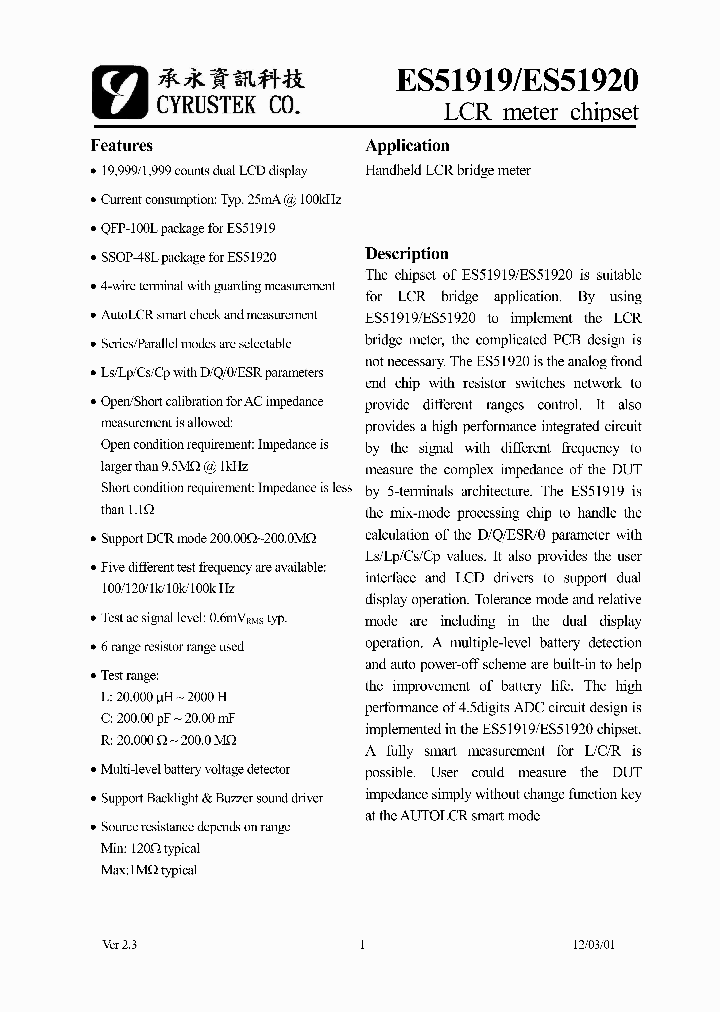 ES51919_4700749.PDF Datasheet