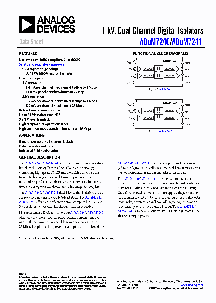 ADUM7240CRZ-RL7_4701491.PDF Datasheet
