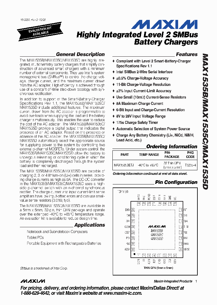 MAX1535BETJ_4702106.PDF Datasheet