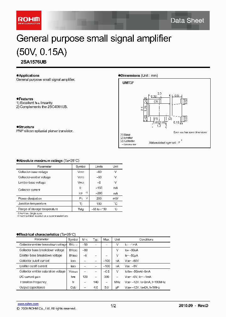 2SA1576UB_4702274.PDF Datasheet