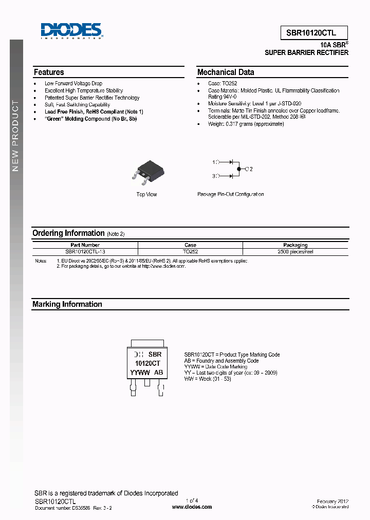 SBR10120CTL_4703500.PDF Datasheet