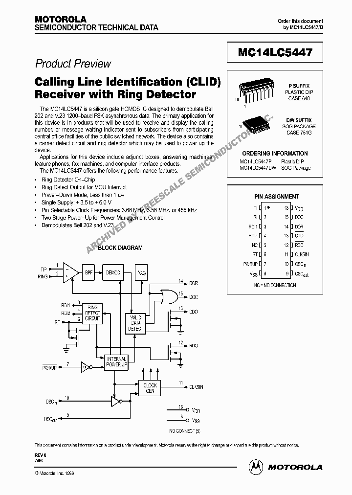 MC14LC5447P_4705301.PDF Datasheet