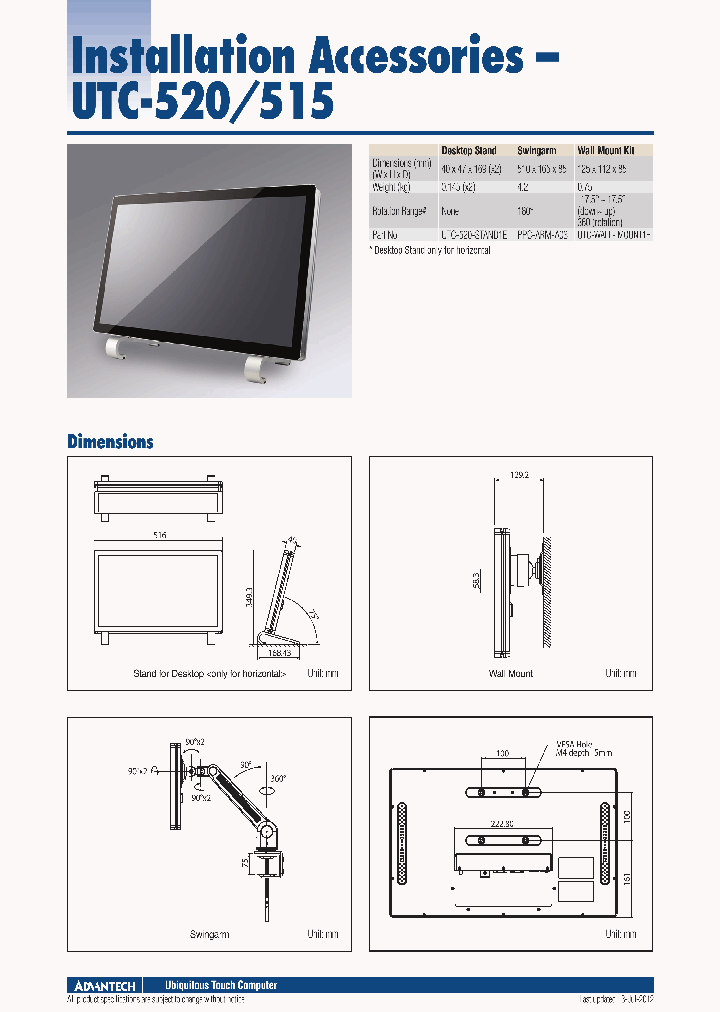 UTC-520_4706922.PDF Datasheet