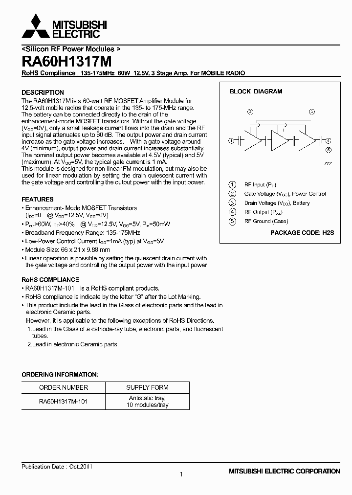 RA60H1317M_4707262.PDF Datasheet