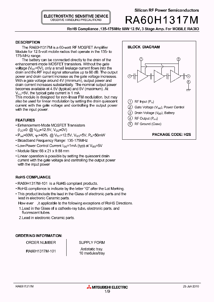 RA60H1317M10_4707268.PDF Datasheet