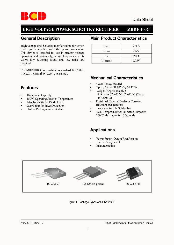 MBR10100CT-G1_4708255.PDF Datasheet