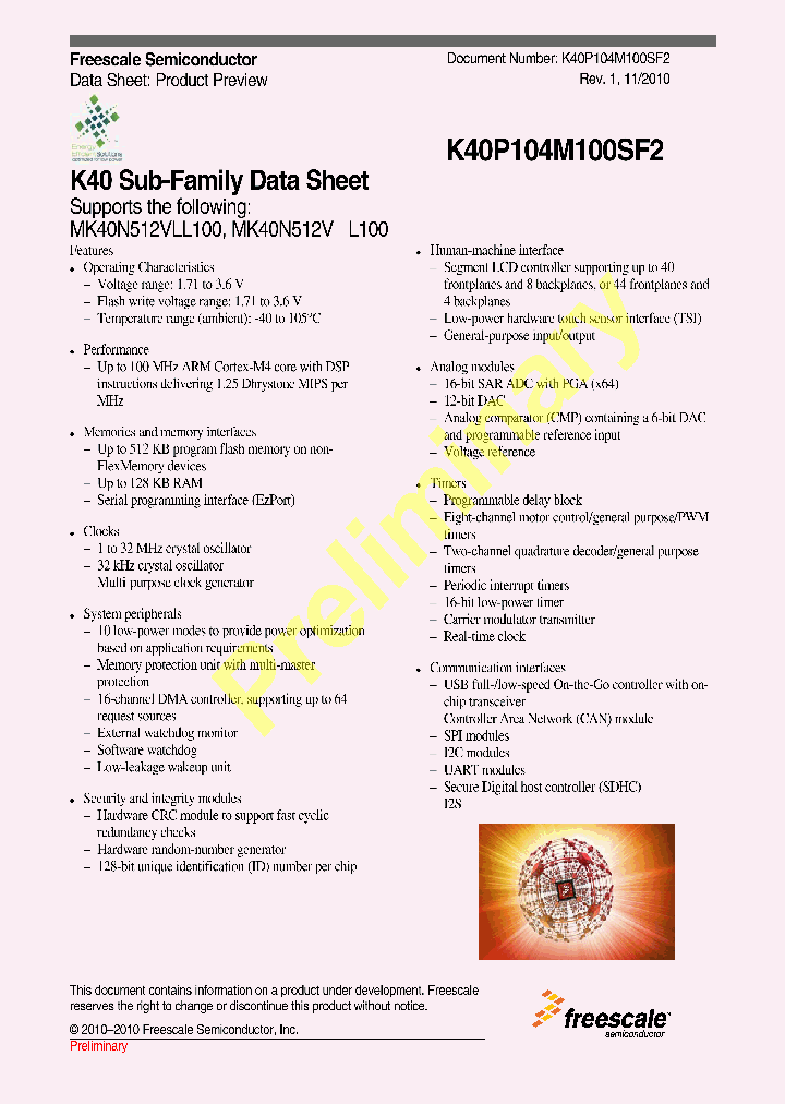 K40P104M100SF2_4708946.PDF Datasheet