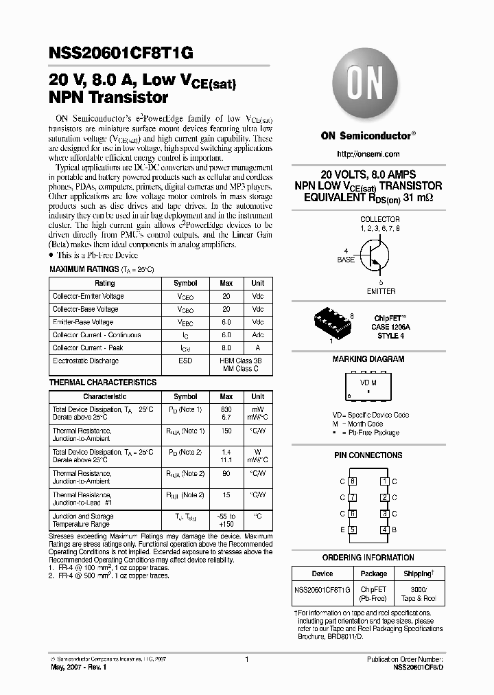 NSS20601CF8T1G_4709645.PDF Datasheet