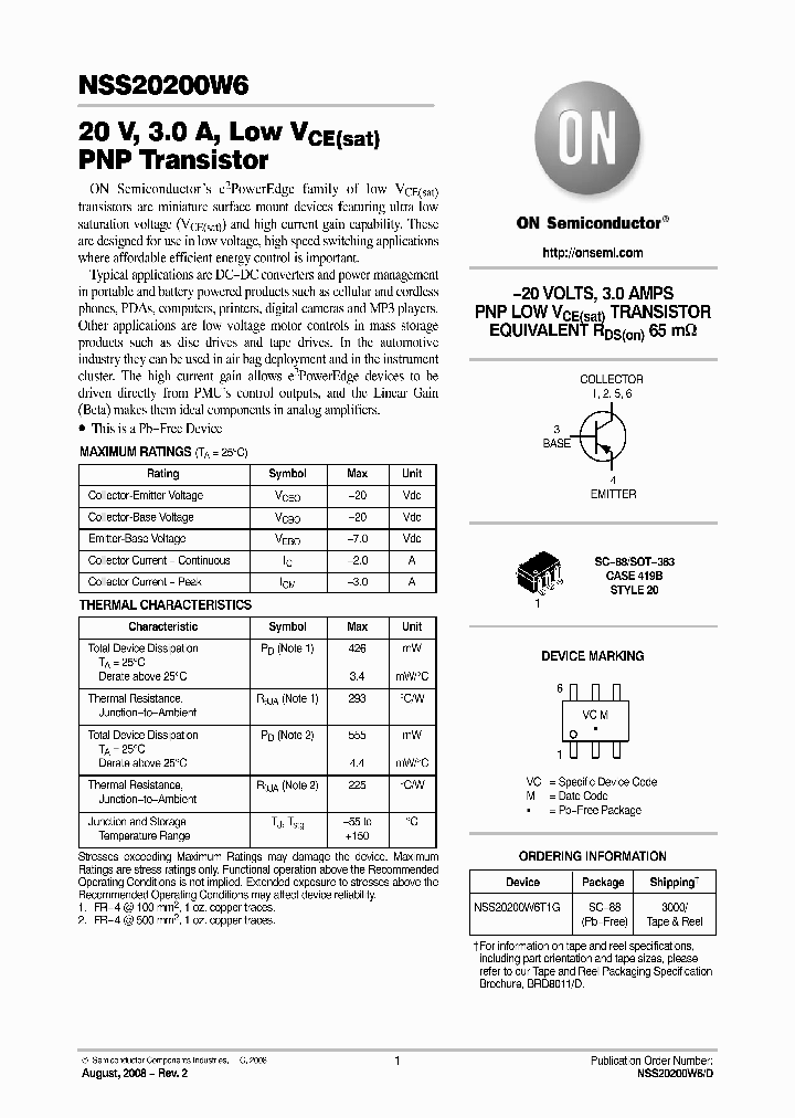 NSS20200W6_4709647.PDF Datasheet