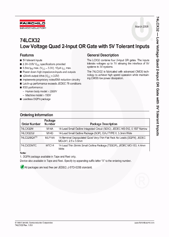74LCX32MTC08_4710197.PDF Datasheet