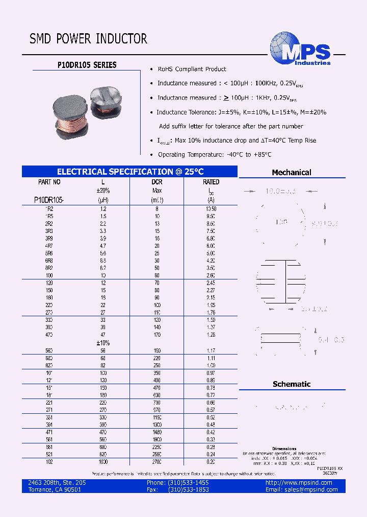 P10DR105-820_4710579.PDF Datasheet