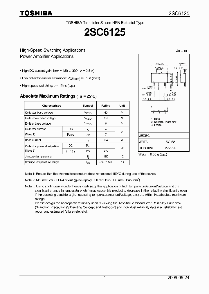 2SC6125_4713204.PDF Datasheet