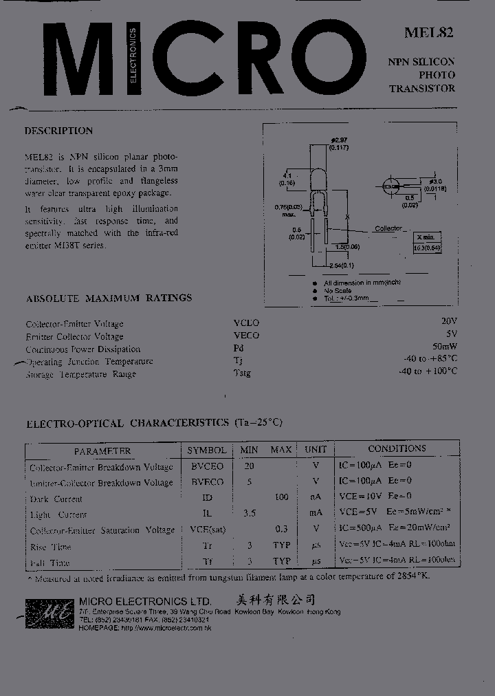 MEL8206_4713354.PDF Datasheet