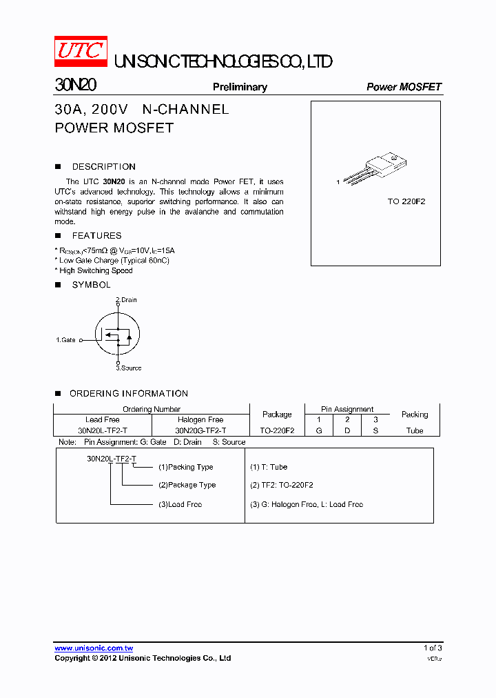 30N20_4713561.PDF Datasheet