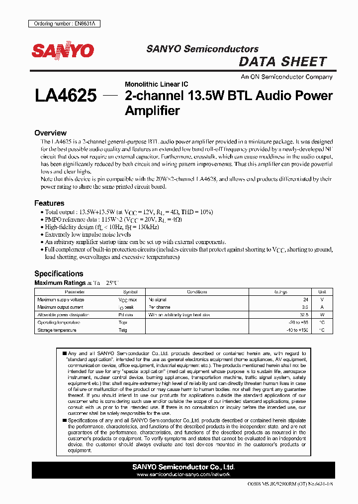 LA4625_4714104.PDF Datasheet