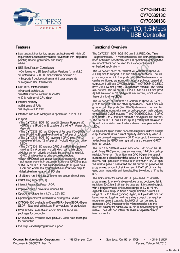 CY7C63513C-PVXC_4715296.PDF Datasheet