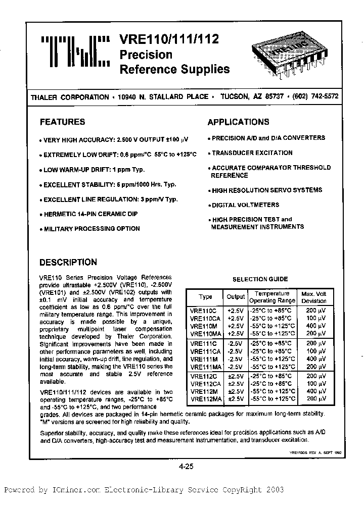 VRE112C_4718628.PDF Datasheet
