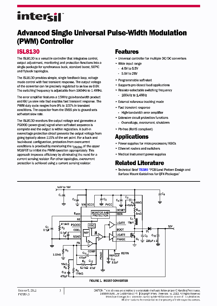 ISL8130_4718887.PDF Datasheet