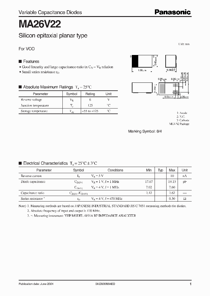 MA26V22_4719473.PDF Datasheet