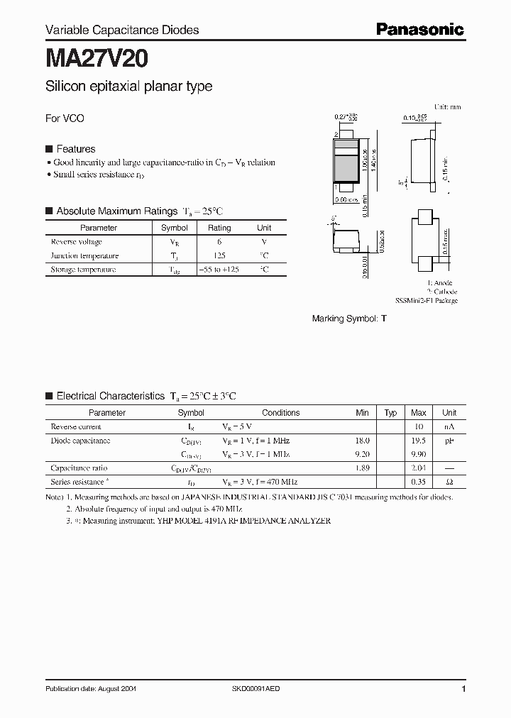 MA27V20_4719510.PDF Datasheet